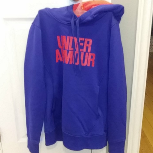 Girls purple Under Armour hoodie - Picture 1 of 3